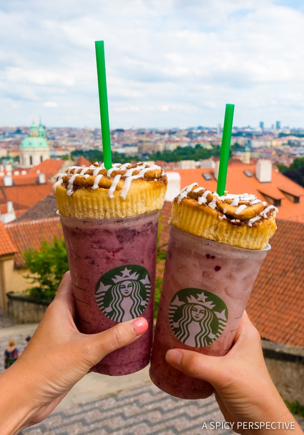 Starbucks - Top 10 Reasons to Visit Prague, Czech Republic | ASpicyPerspective.com #travel #europe