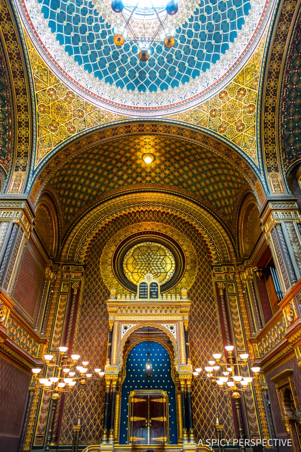 Spanish Synagogoue - Top 10 Reasons to Visit Prague, Czech Republic | ASpicyPerspective.com #travel #europe
