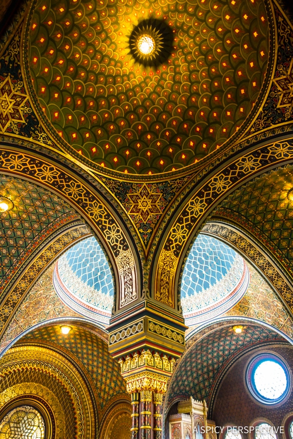 The Spanish Synagogue - Top 10 Reasons to Visit Prague, Czech Republic | ASpicyPerspective.com #travel #europe