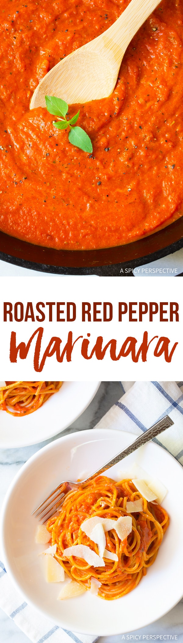 The Best Roasted Red Pepper Marinara Recipe (Vegan, Gluten Free & Delicious!)