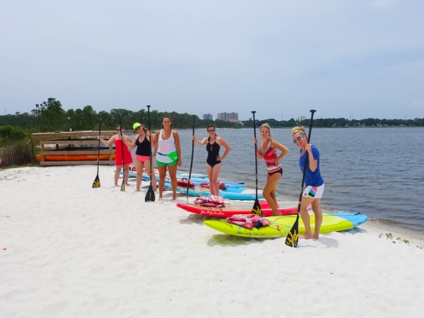  Yolo Paddling in Sandestin, Florida - Travel Tips and Vacation Giveaway! #Sandestin #SouthWalton #travel #beach