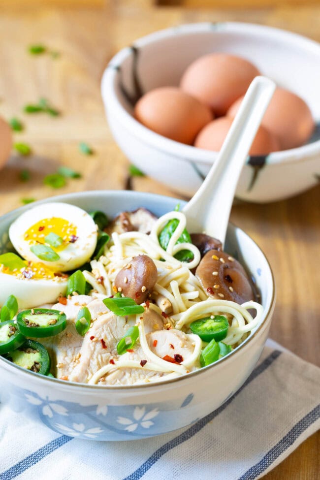 Fancy Ramen in the Crock Pot 