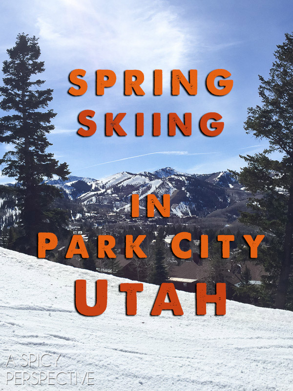 Spring Skiing in Park City Utah #travel #family #ski