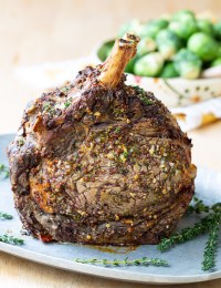 Best Standing Rib Roast Recipe #holiday #roast #beef #christmas #dinnerparty