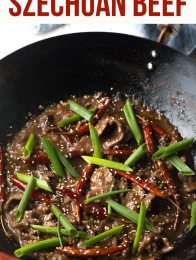Perfect Easy Szechuan Beef Recipe (Low Carb!) #ASpicyPerspective #lowcarb #beef #chinese #szechuan