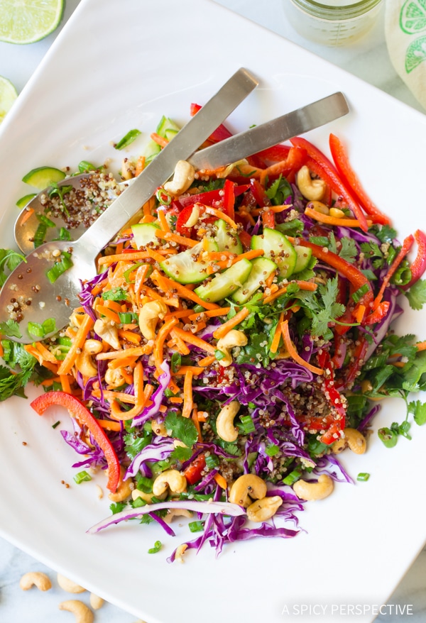 Best Thai Quinoa Salad Recipe