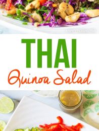 Crunchy Thai Quinoa Salad Recipe