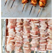 The Best 5-Ingredient Chipotle BBQ Chicken Skewers