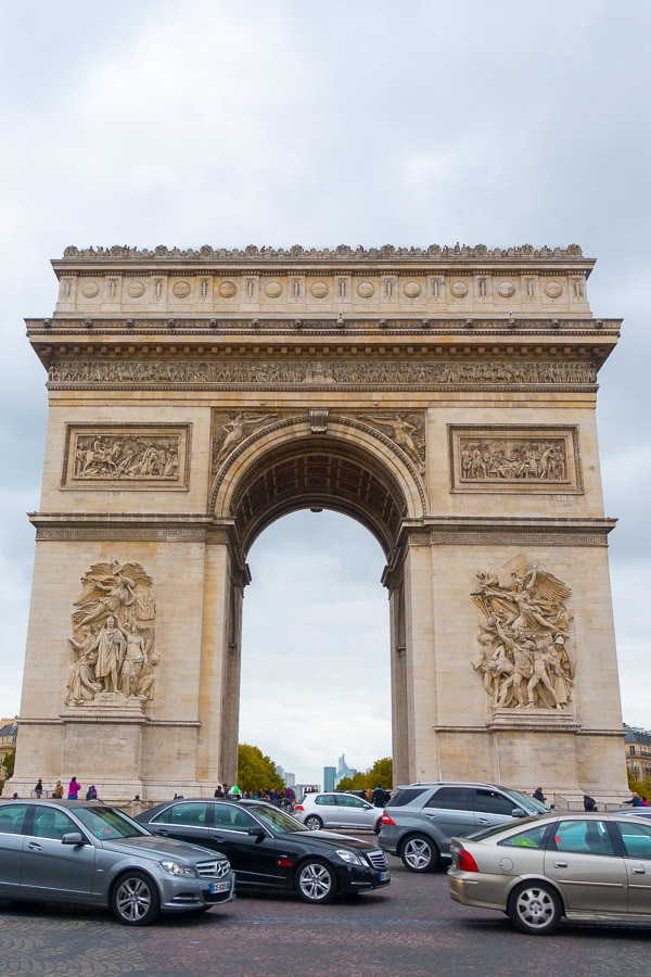 Arc de Triomphe - Things to Do in Paris - Planning Tips for 1 Day in Paris Up to 7 Days in Paris on ASpicyPerspective.com #travel