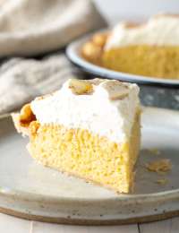 Tres Leches Pie Recipe (Cake in a Pie!) #ASpicyPerspective #cake #pie #thanksgiving #creampie