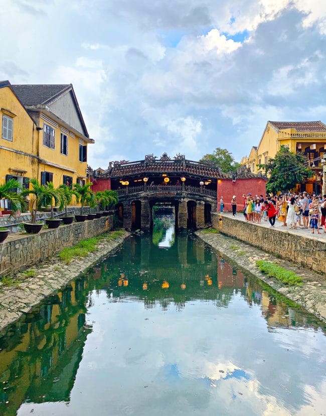 Vietnam Vacation: Historic Bridge in Hoi An #ASpicyPerspective #vietnam #asia #travel #vacation #trip