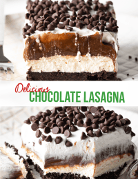 chocolate lasagna