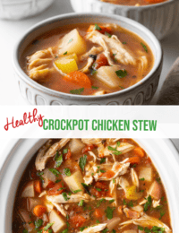 healthy crockpot chicken stew